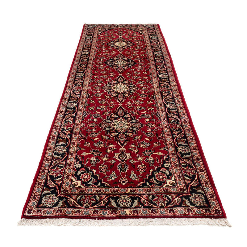 Loper Perzisch tapijt - Keshan - 340 x 98 cm - donkerrood