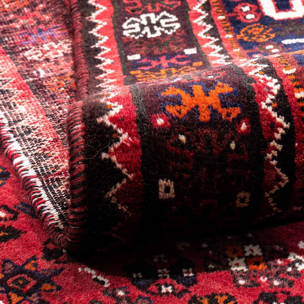 Perzisch Tapijt - Nomadisch - 222 x 157 cm - donkerrood