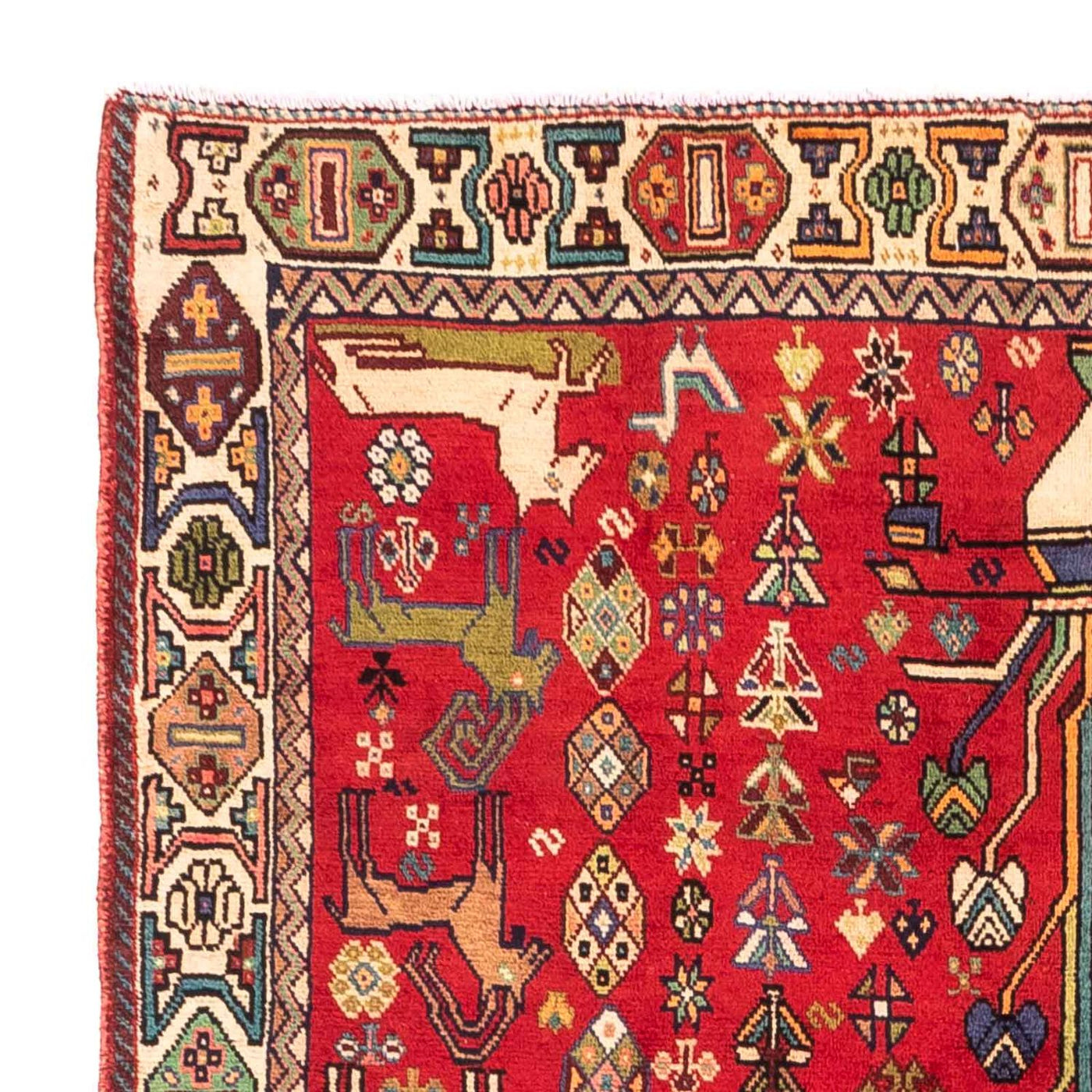 Shiraz Tapijt 220x143cm - Perzisch tapijt