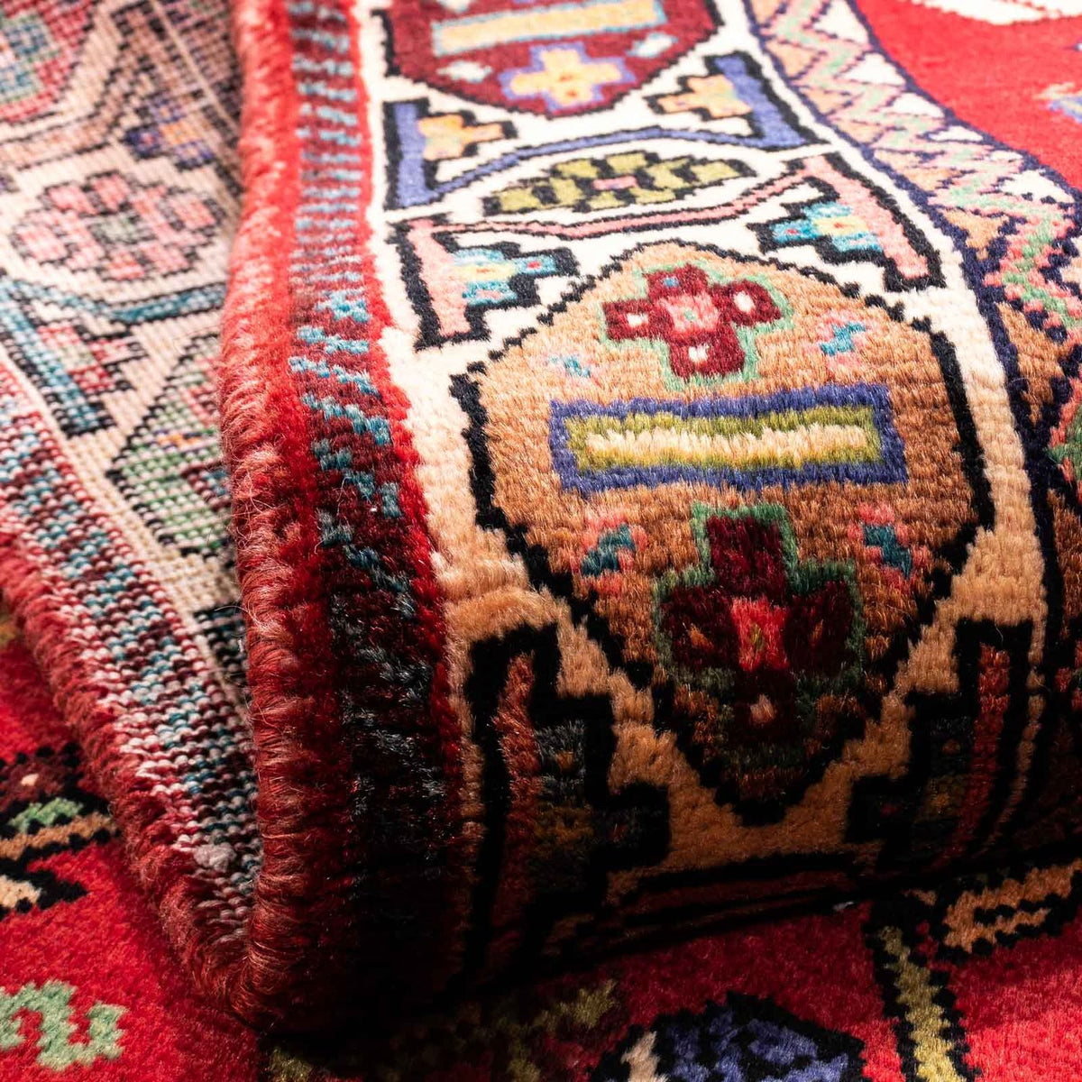 Perzisch Tapijt - Nomadisch - 220 x 143 cm - rood