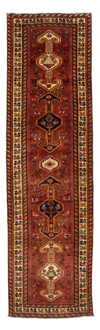 Loper Perzisch Tapijt - Nomadisch - 382 x 103 cm - bruin