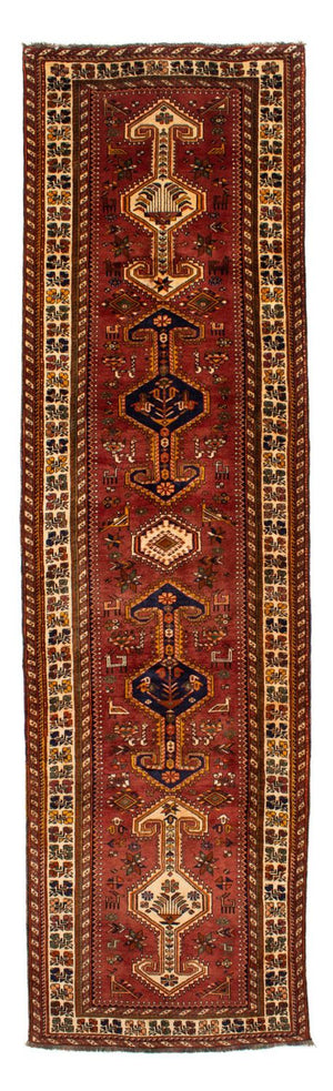 Loper Perzisch Tapijt - Nomadisch - 382 x 103 cm - bruin