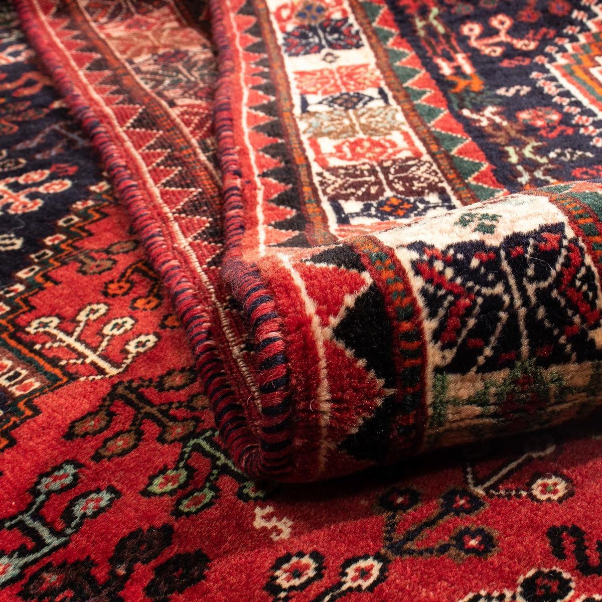 Perzisch Tapijt - Nomadisch - 303 x 212 cm - donkerrood