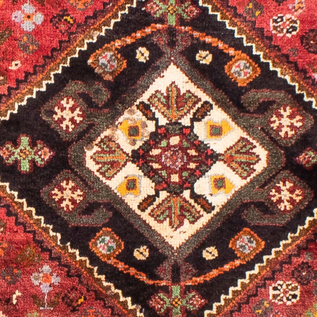 Perzisch Tapijt - Nomadisch - 210 x 140 cm - donkerrood