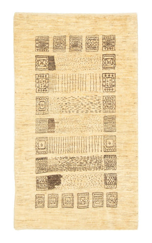 Gabbeh tapijt - Perzisch - 150 x 87 cm - beige