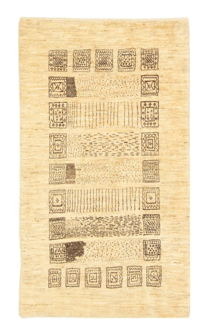 Gabbeh tapijt - Perzisch - 150 x 87 cm - beige
