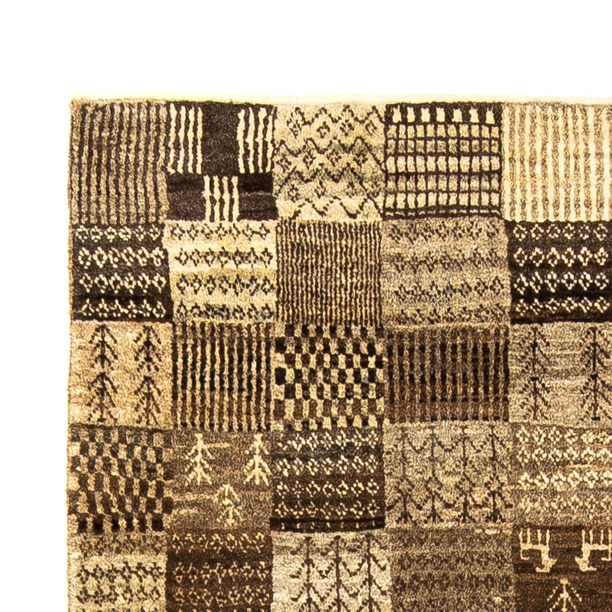 Loribaft Tapijt 100x142cm - Perserteppich Wollteppich