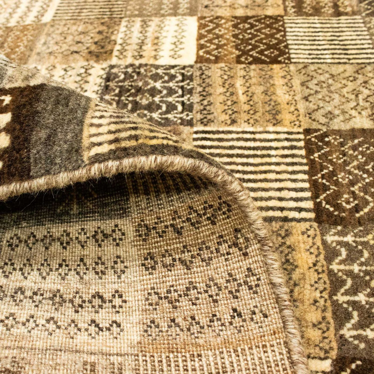 Gabbeh Tapijt - Loribaft Perzisch - 142 x 100 cm - veelkleurig