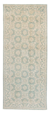 Loper Perzisch tapijt - Tabriz - 297 x 125 cm - beige