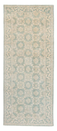 Loper Perzisch tapijt - Tabriz - 297 x 125 cm - beige