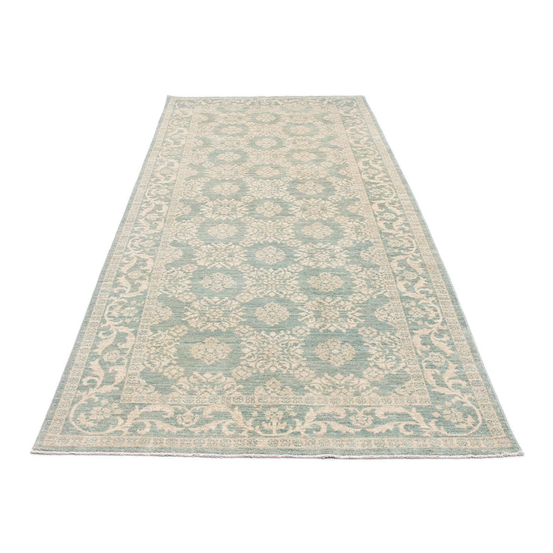 Loper Perzisch tapijt - Tabriz - 297 x 125 cm - beige
