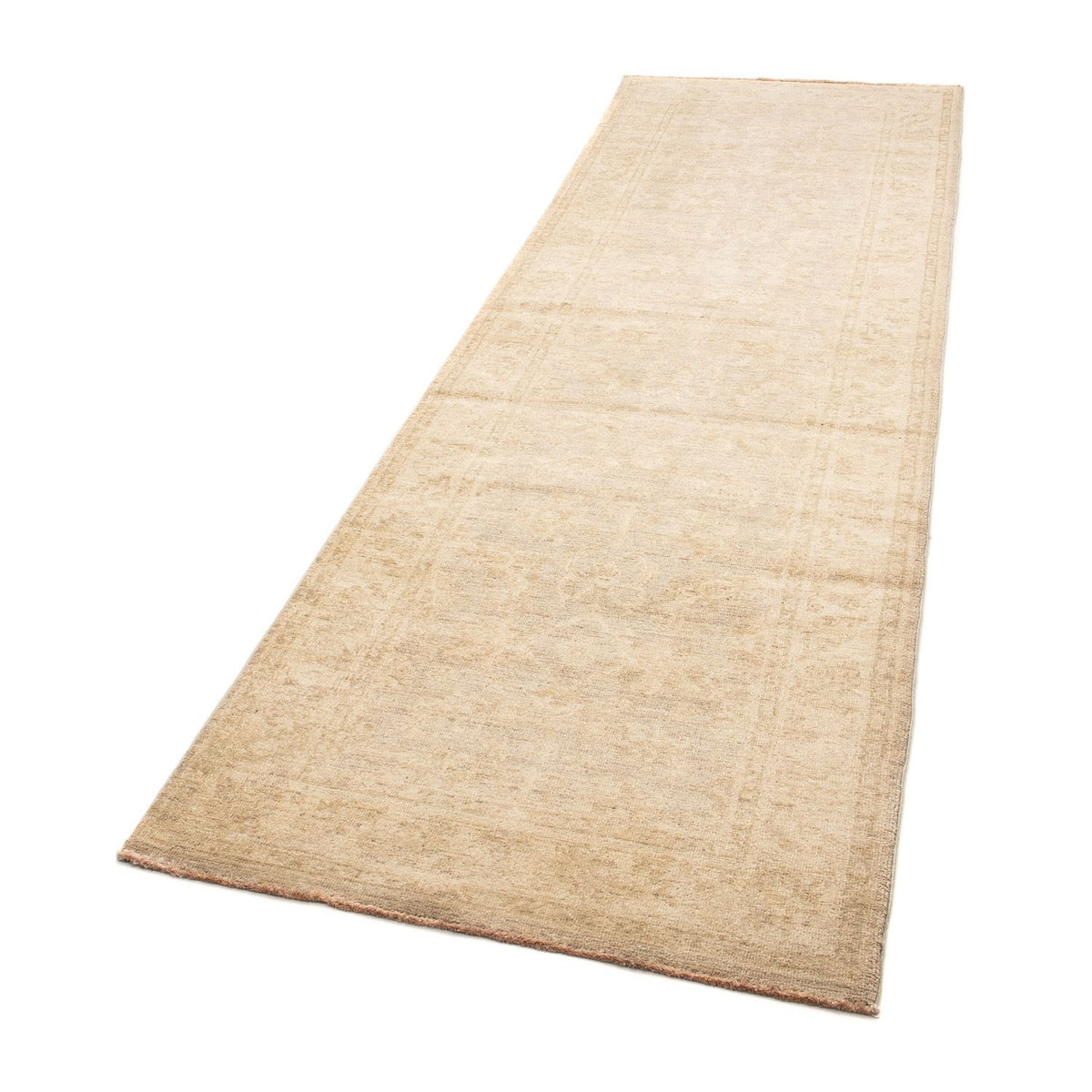 Loper Ziegler tapijt - 258 x 79 cm - beige