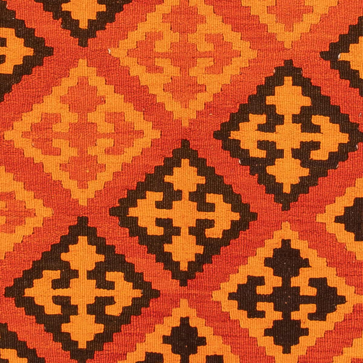 Kelim tapijt - Oosters - 194 x 150 cm - licht rood