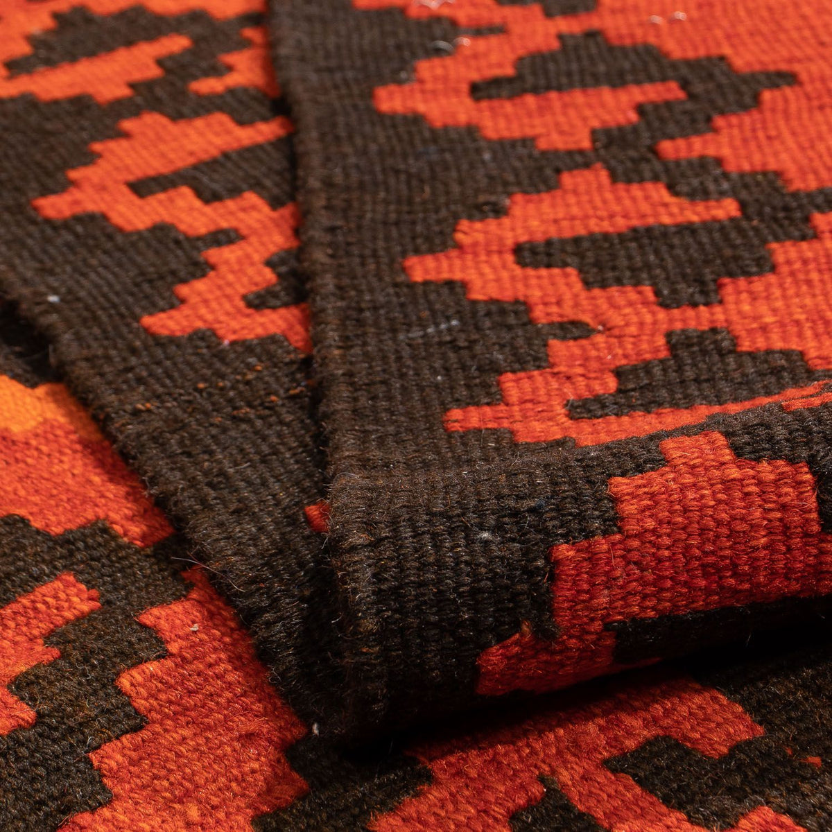 Kelim tapijt - Oosters - 194 x 150 cm - licht rood