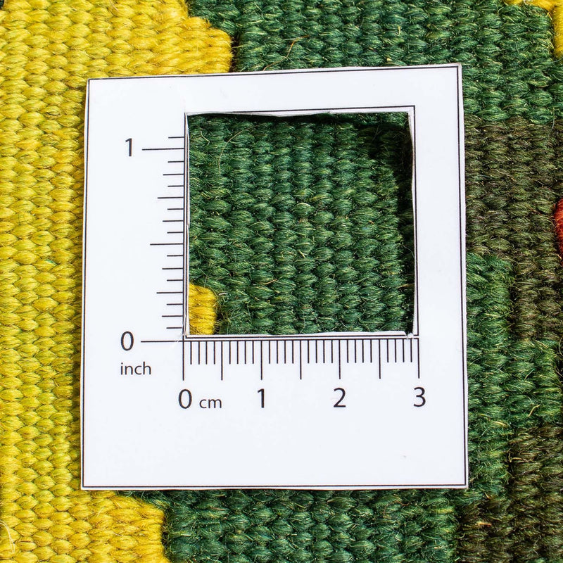 Kelim tapijt - Oosters - 208 x 150 cm - donkergroen