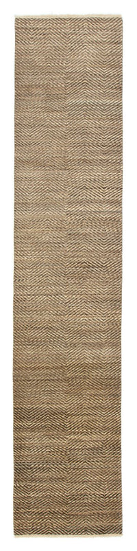 Loper Gabbeh tapijt - Indus - 370 x 77 cm - beige