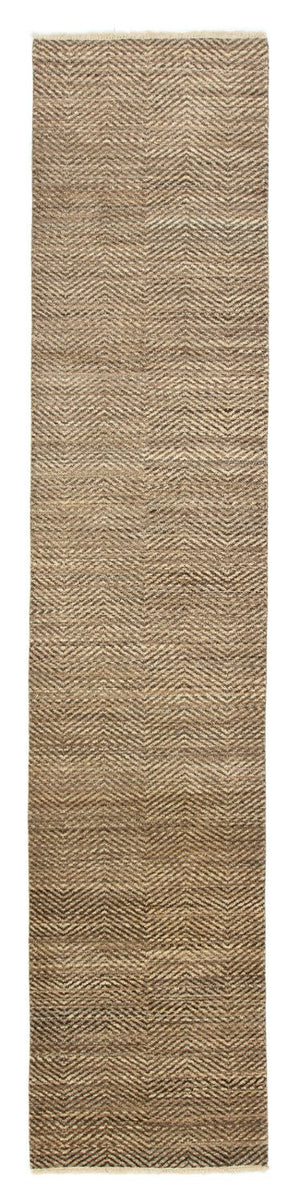 Loper Gabbeh tapijt - Indus - 370 x 77 cm - beige