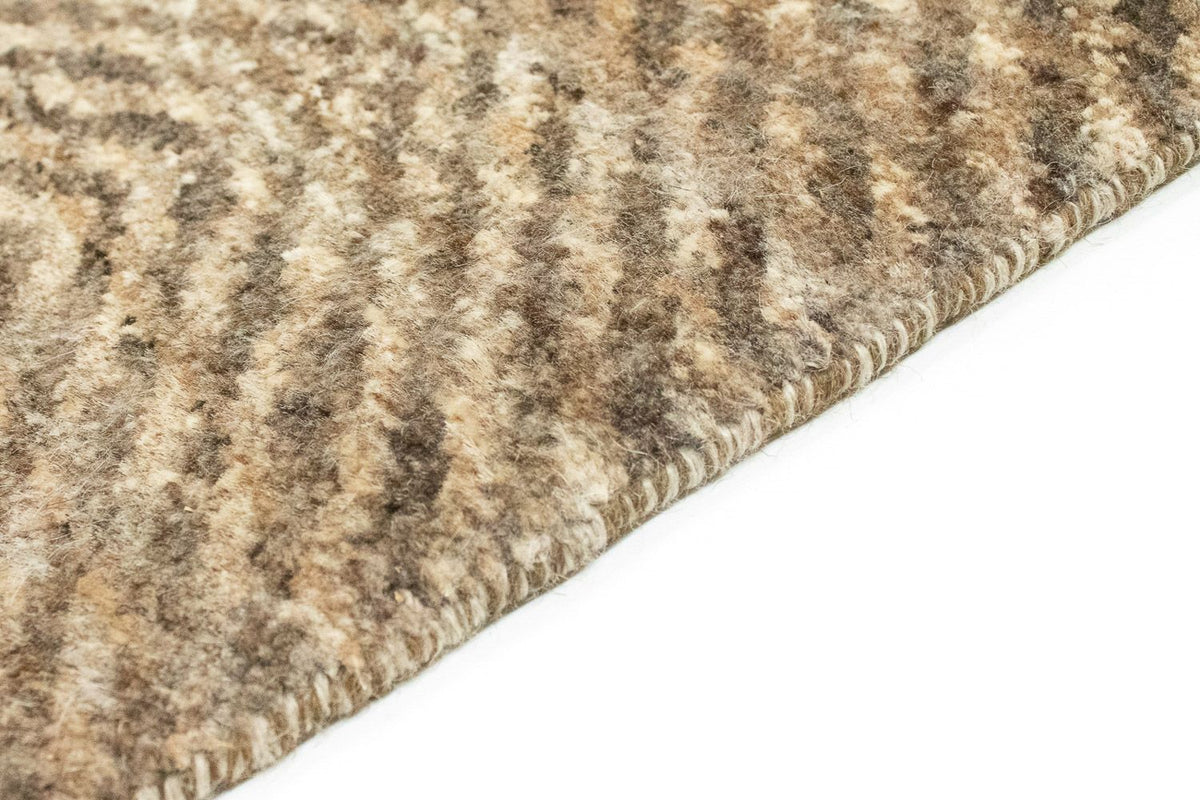Loper Gabbeh tapijt - Indus - 370 x 77 cm - beige