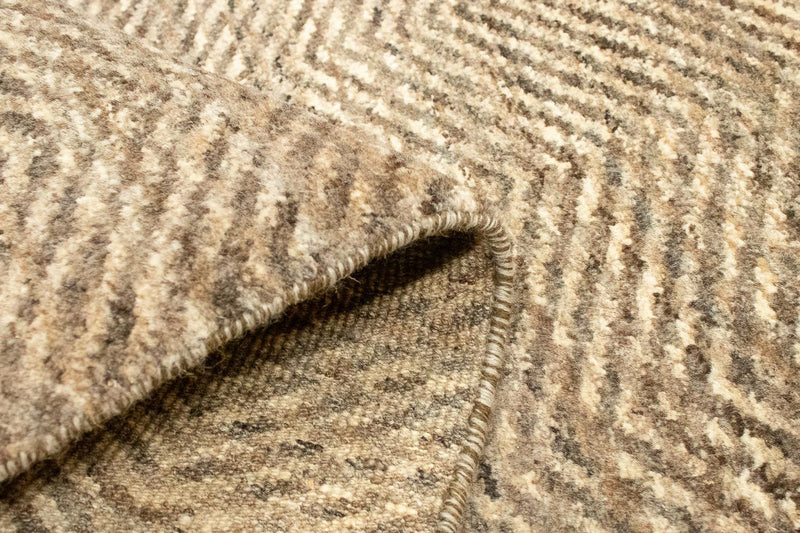 Loper Gabbeh tapijt - Indus - 370 x 77 cm - beige