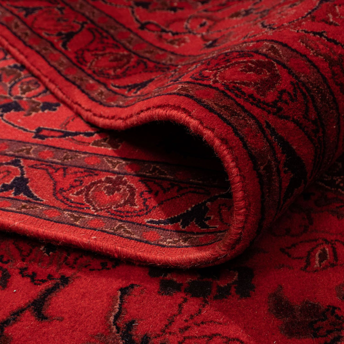 Perzisch tapijt - Nain - 286 x 196 cm - donkerrood