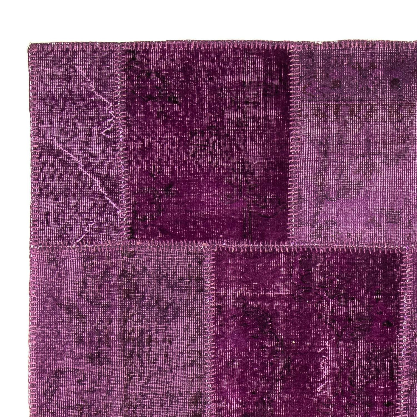 Patchwork tapijt 240x170cm - Perserteppich Wollteppich