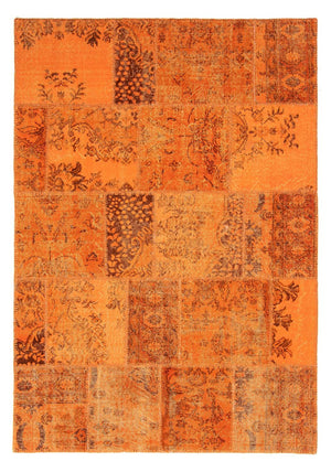Patchwork tapijt - 240 x 170 cm - bruin