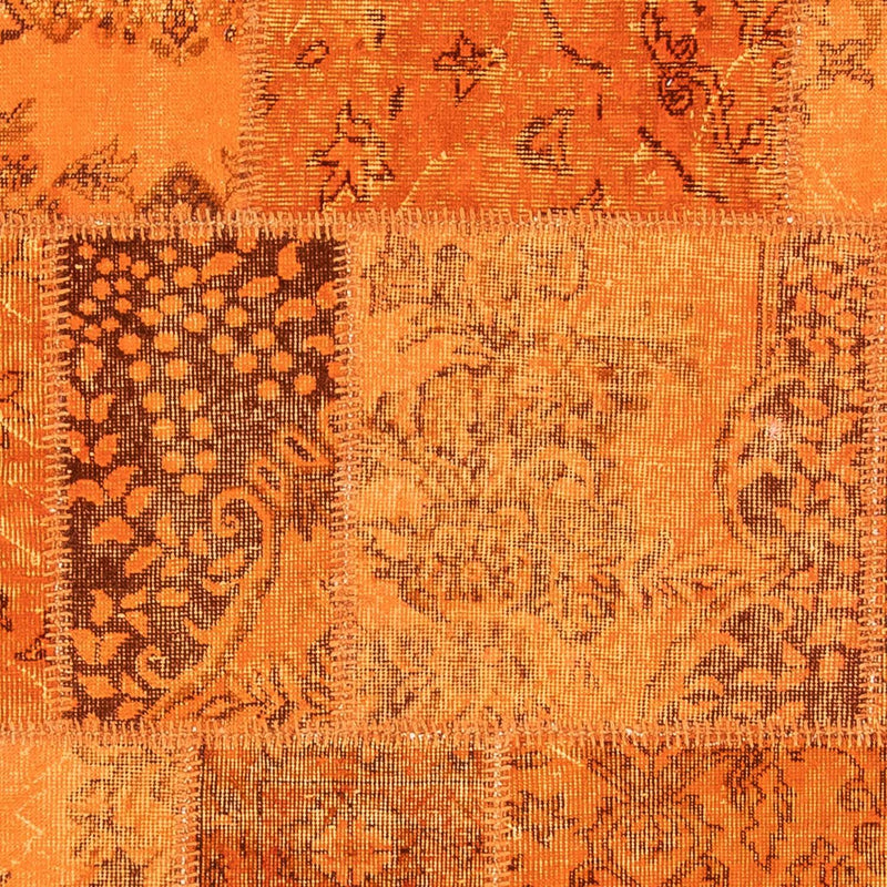 Patchwork tapijt - 240 x 170 cm - bruin