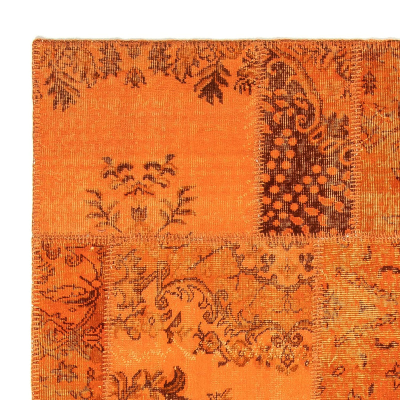 Patchwork tapijt - 240 x 170 cm - bruin