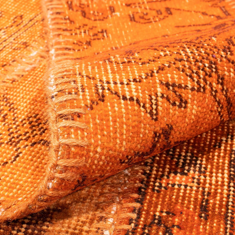 Patchwork tapijt - 240 x 170 cm - bruin