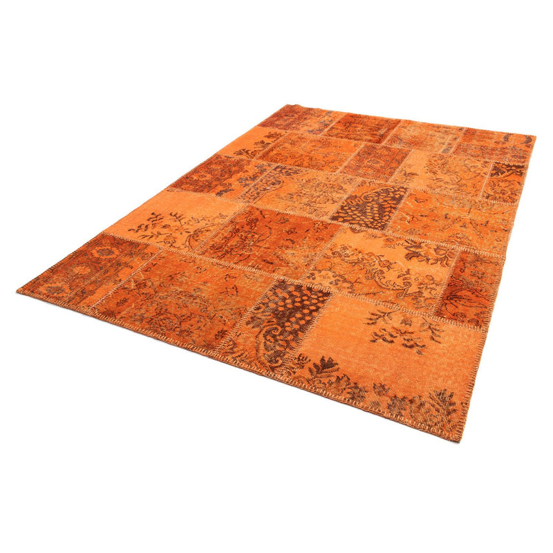 Patchwork tapijt - 240 x 170 cm - bruin