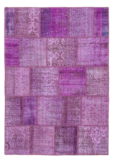 Patchwork tapijt 170x240cm - Perserteppich Wollteppich
