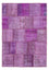 Patchwork tapijt - 240 x 170 cm - paars