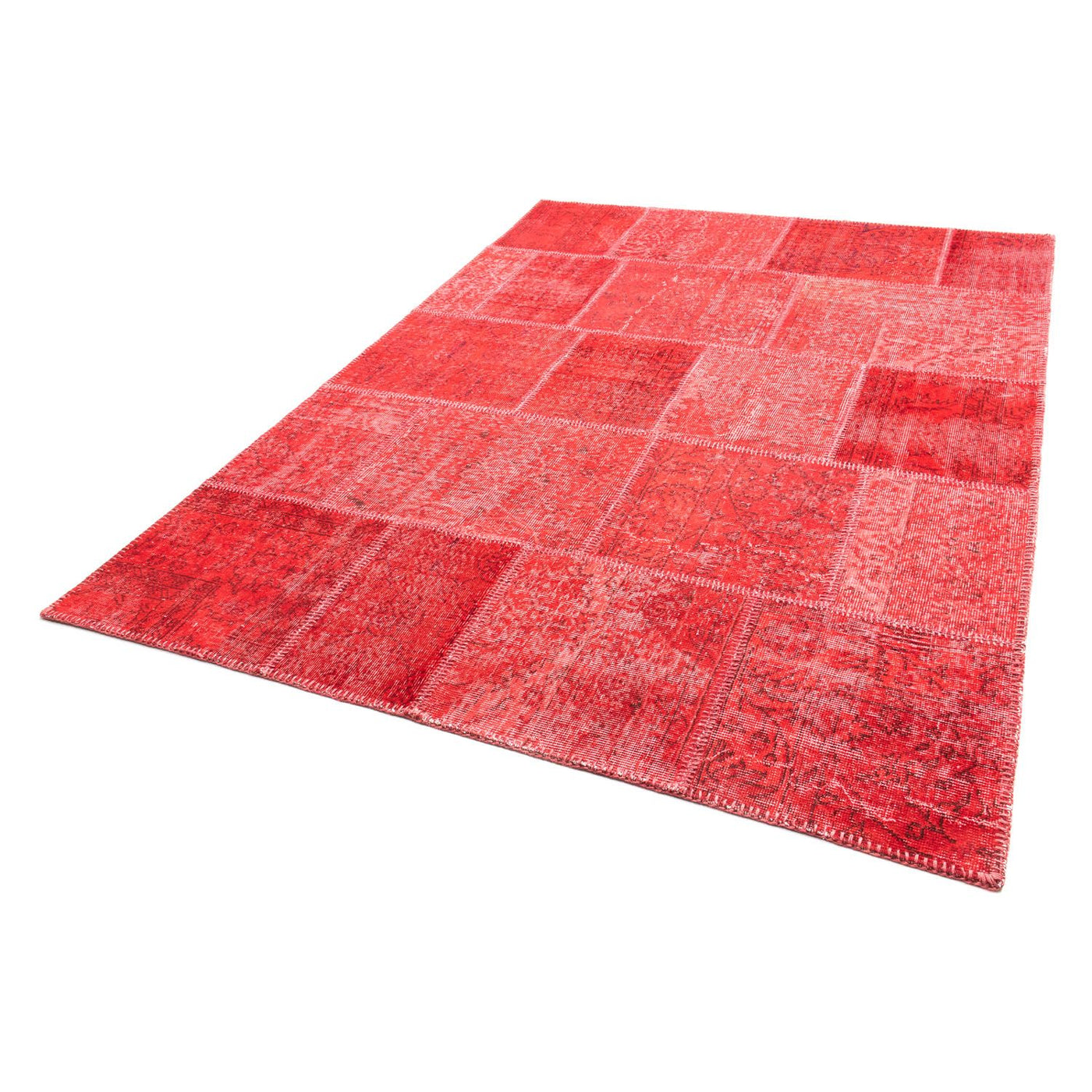 Patchwork tapijt 240x170cm - Perserteppich Wollteppich