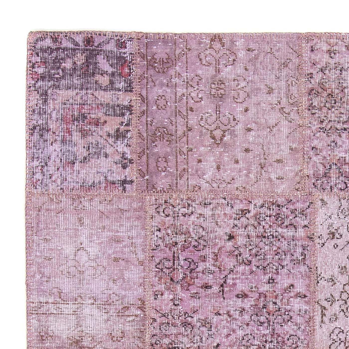 Patchwork tapijt 240x170cm - Perserteppich Wollteppich