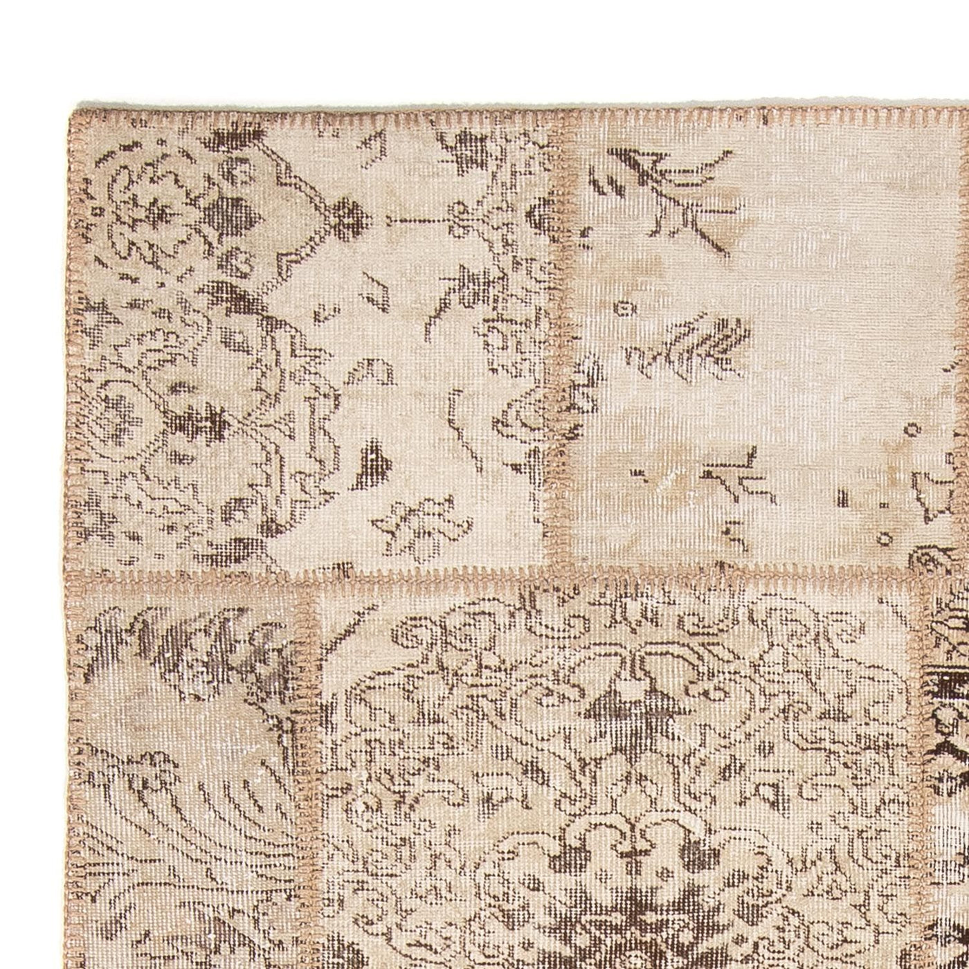 Patchwork tapijt 240x170cm - Perserteppich Wollteppich