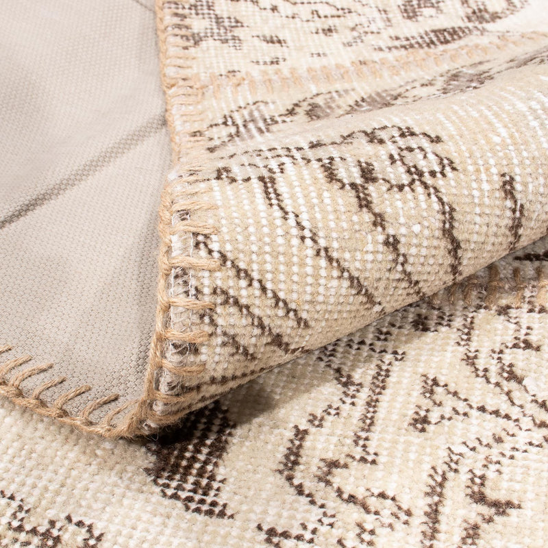 Patchwork tapijt - 240 x 170 cm - lichtbruin