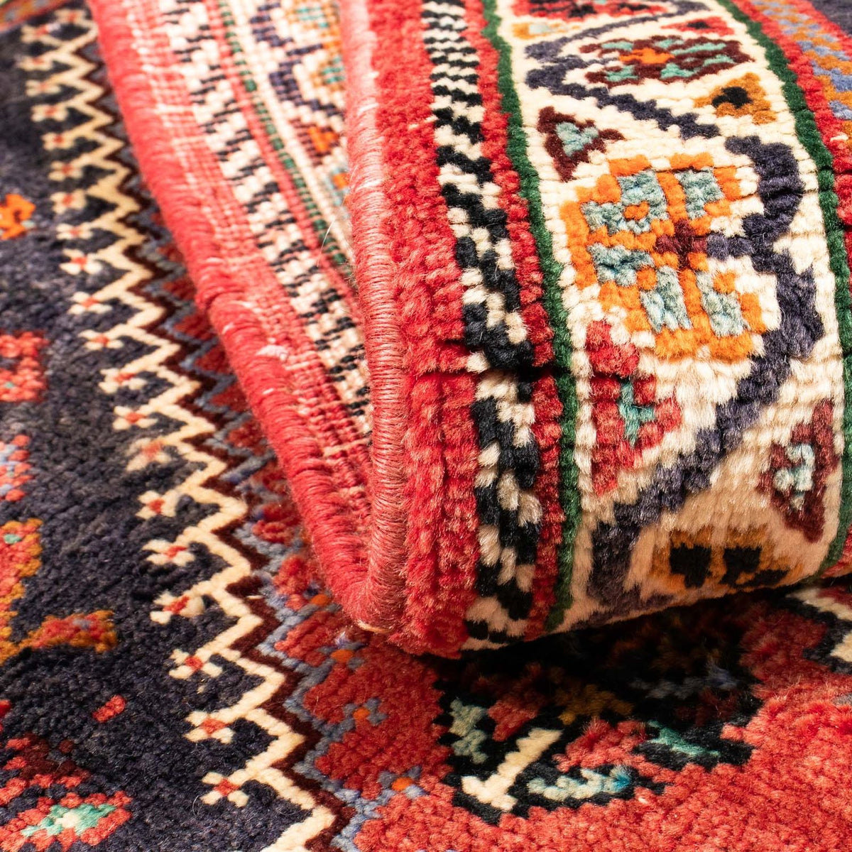 Perzisch Tapijt - Nomadisch - 160 x 117 cm - rood