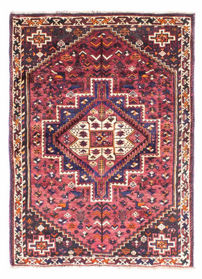 Perzisch Tapijt - Nomadisch - 155 x 110 cm - fuchsia