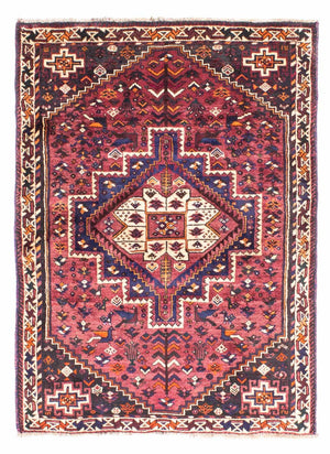 Perzisch Tapijt - Nomadisch - 155 x 110 cm - fuchsia