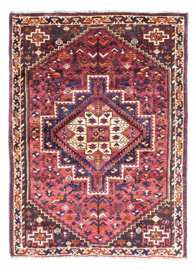 Perzisch Tapijt - Nomadisch - 155 x 110 cm - fuchsia
