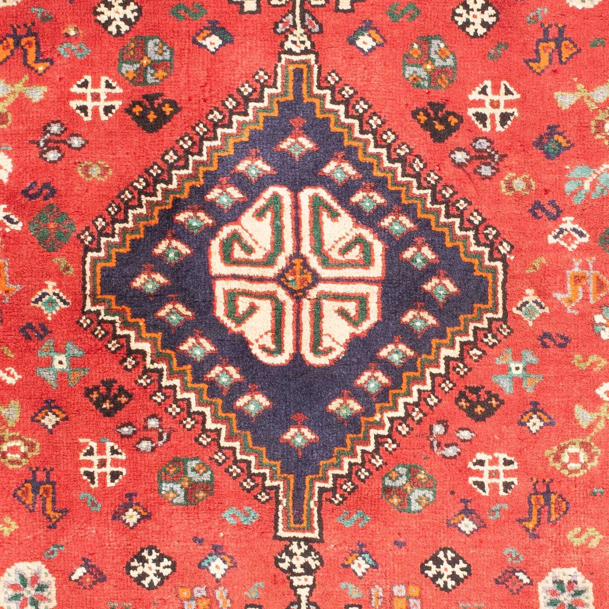 Perzisch Tapijt - Nomadisch - 185 x 123 cm - donkerrood