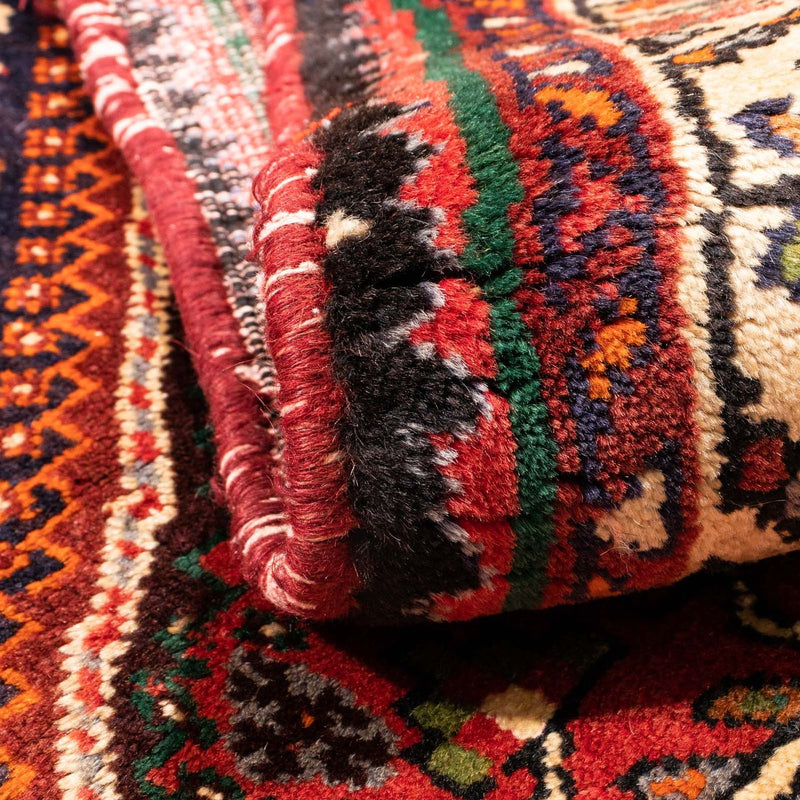 Perzisch Tapijt - Nomadisch - 185 x 123 cm - donkerrood