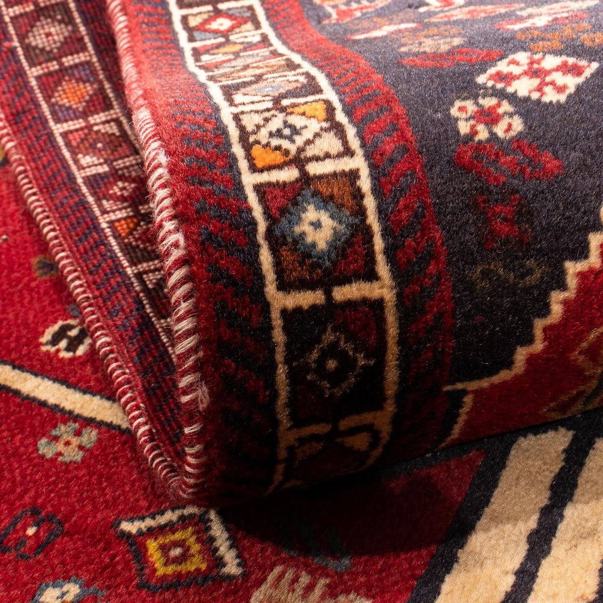 Perzisch Tapijt - Nomadisch - 208 x 117 cm - donkerrood