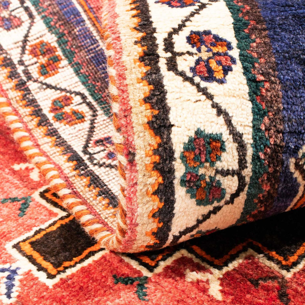 Perzisch Tapijt - Nomadisch - 160 x 107 cm - donkerblauw