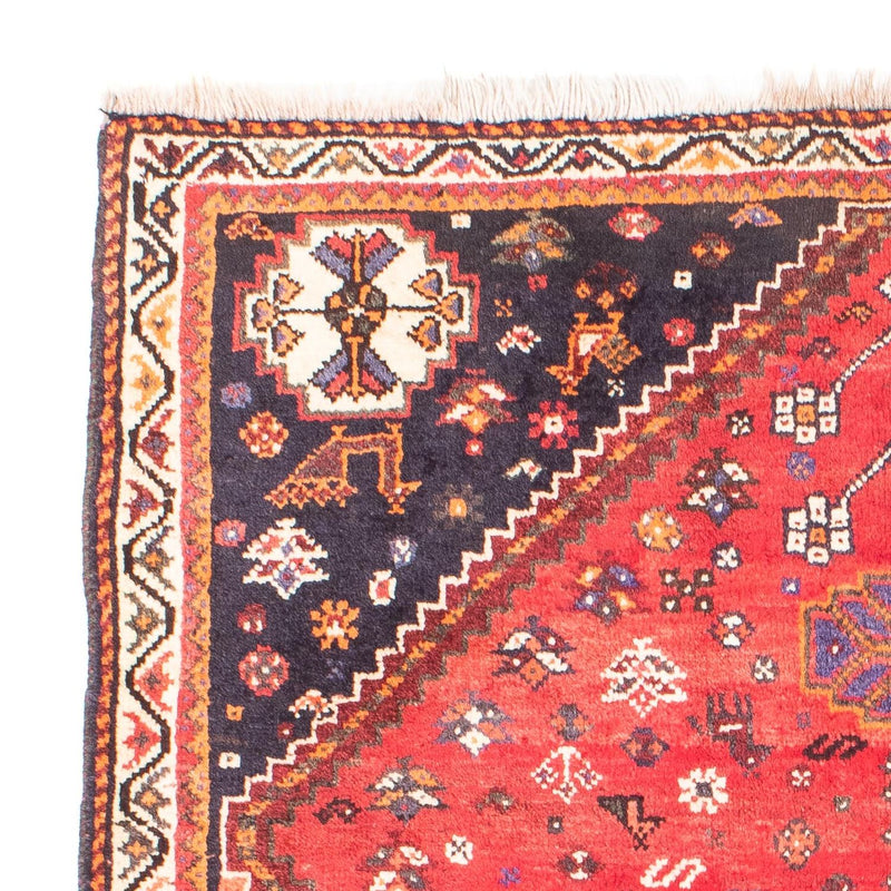 Perzisch Tapijt - Nomadisch - 152 x 116 cm - donkerrood