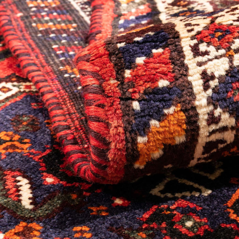 Perzisch Tapijt - Nomadisch - 163 x 110 cm - donkerrood