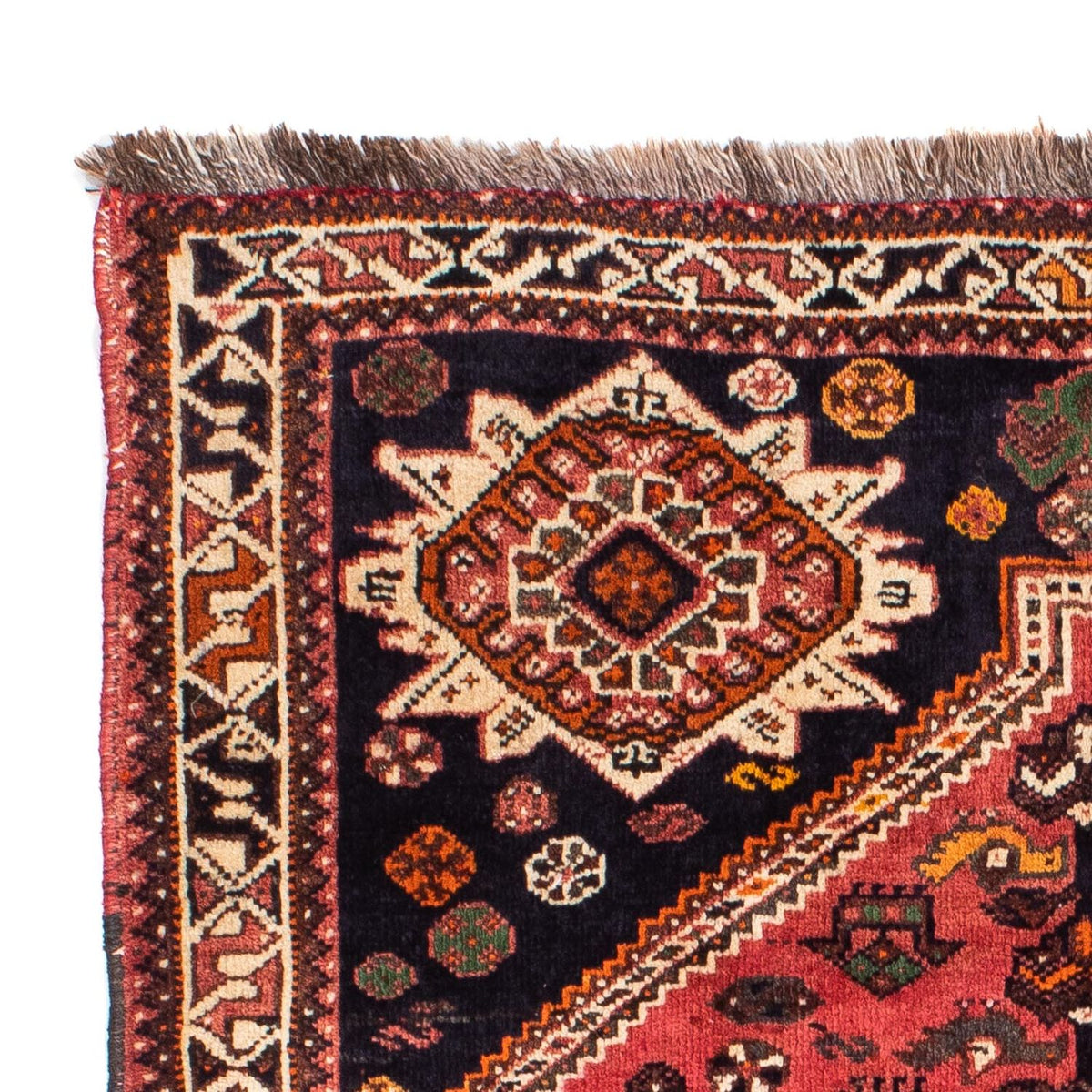 Perzisch Tapijt - Nomadisch - 160 x 106 cm - donkerrood