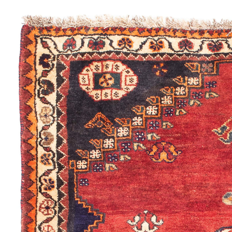 Perzisch Tapijt - Nomadisch - 150 x 116 cm - donkerrood