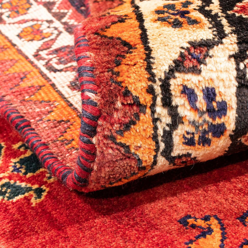 Perzisch Tapijt - Nomadisch - 150 x 116 cm - donkerrood