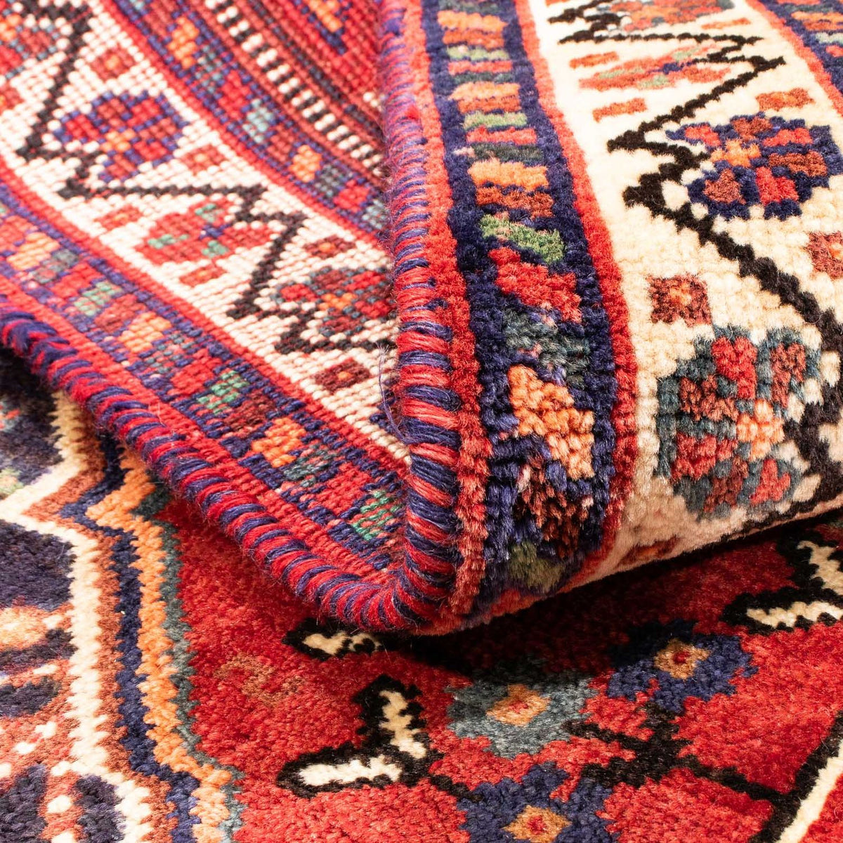 Perzisch Tapijt - Nomadisch - 162 x 127 cm - rood